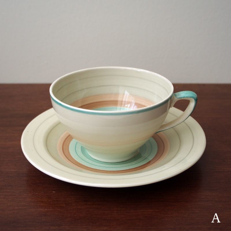 スージー・クーパー カップ＆ソーサー 【ウェディングリング】