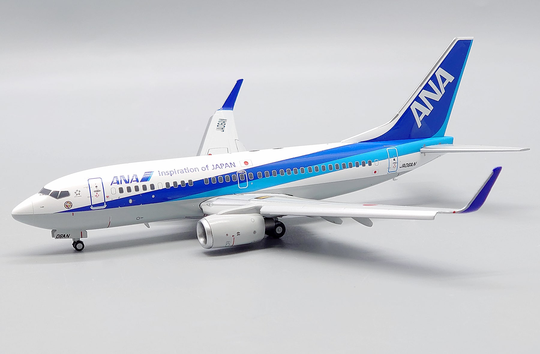 全日空（旧塗装） B727-100 1/200 ポリッシュ仕上(金属製） 全日空（旧