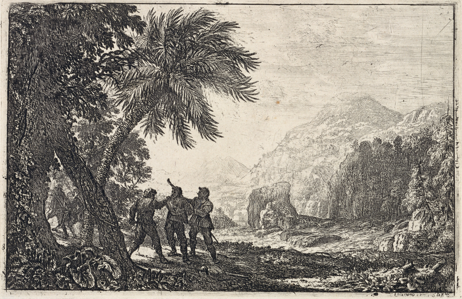 盗賊のいる風景|クロード・ロラン |所蔵作品検索｜国立西洋美術館