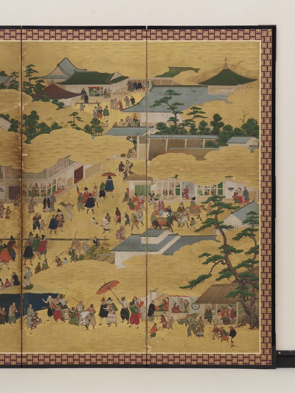 240202D 九谷 南蛮船図 珍しい図柄 7客 240202D 九谷 南蛮船図 珍しい