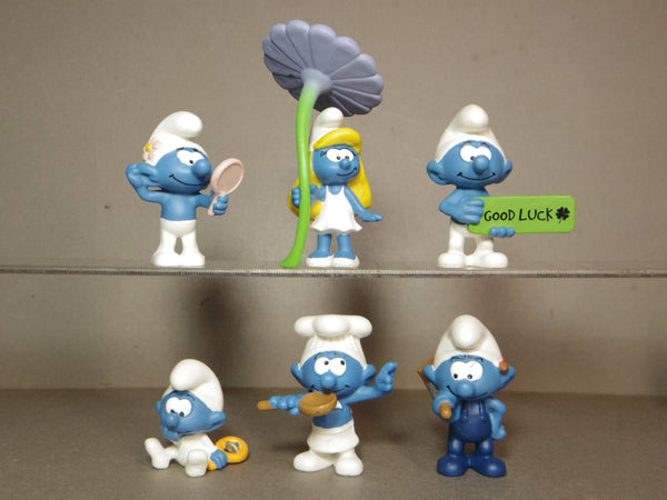 スマーフ PVCフィギュア 2021年発売 6種セット – collectible toys zauber