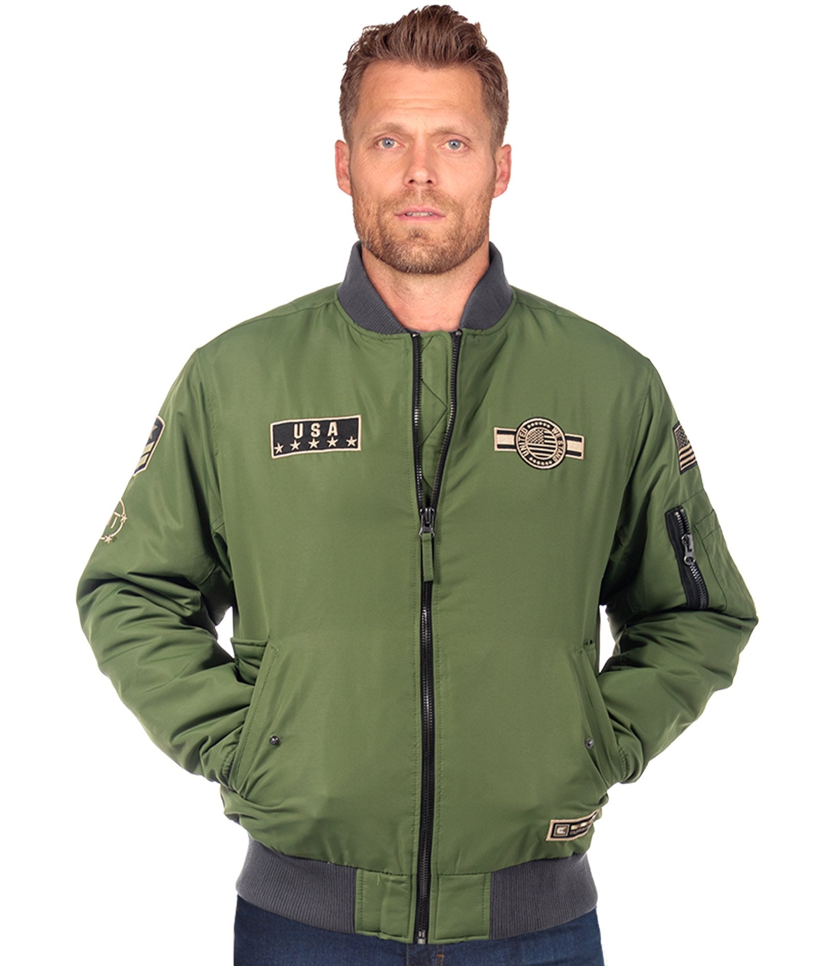 OHT Slip Stream Full Zip Bomber Jacket – Colosseum Athletics