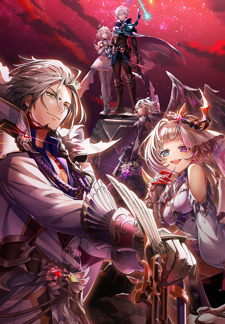 白猫プロジェクト 白猫新撰組 トレーディング和風ポスター 8ヶ入り未