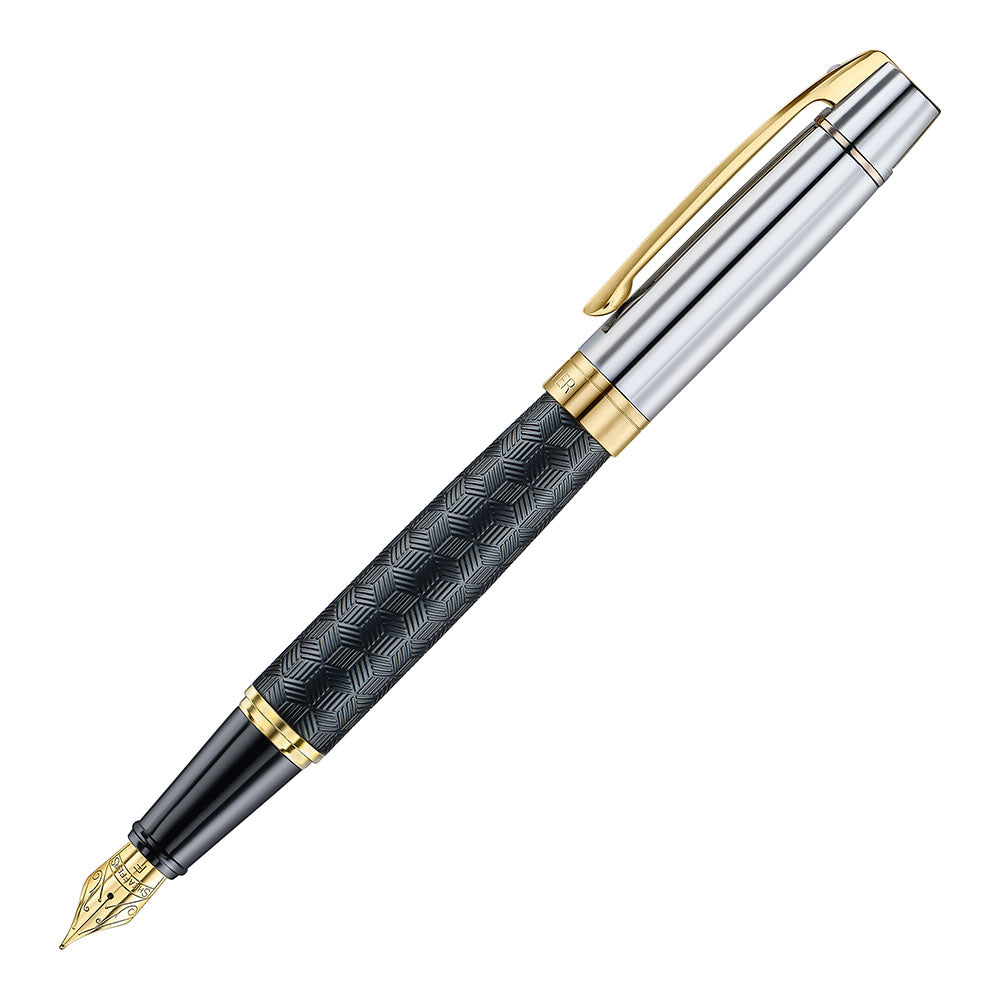 Sheaffer 300 Engraved Metal Fountain Pen – coloradopen