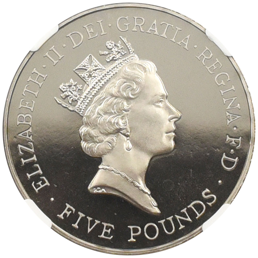 エリザベス女王デザインのメイプルリーフ銀貨入りカプセル6点