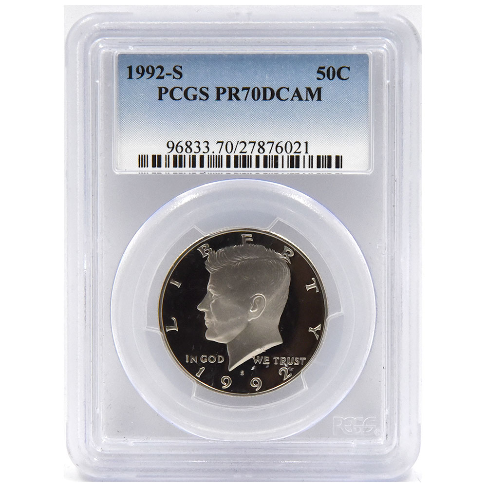 20 ホビー 【1964年 銀90％ プルーフ 未使用】 銀貨 ケネディ