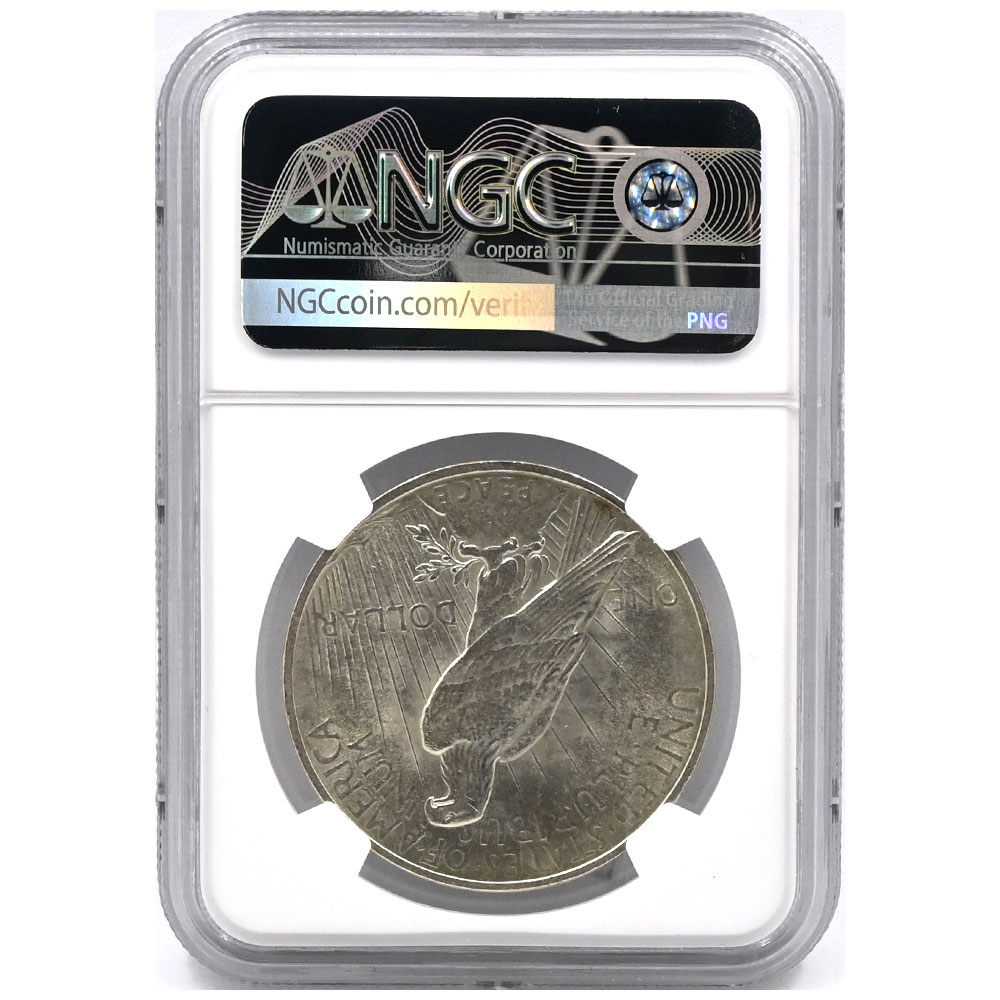 アメリカ 1922 1ドル 銀貨 NGC MS62 シルバーイーグル 自由の女神