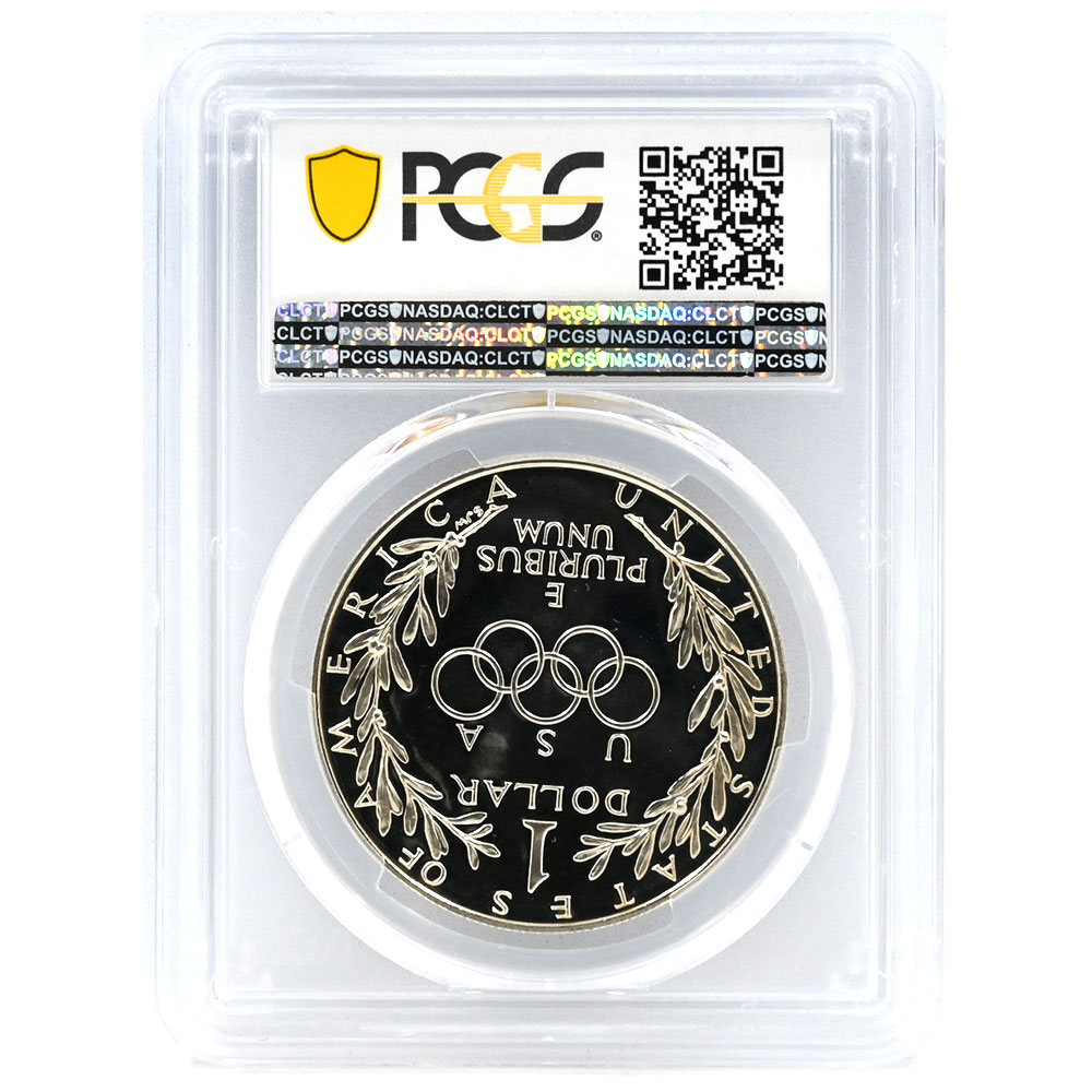 アメリカ 1988-S 1ドル 銀貨 PCGS PR69DCAM ソウルオリンピック記念