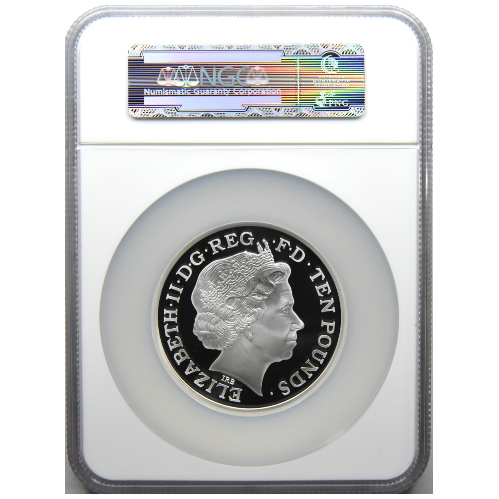 2015年イギリス ブリタニア 1ポンド NGC PF70ULTRA CAMEO
