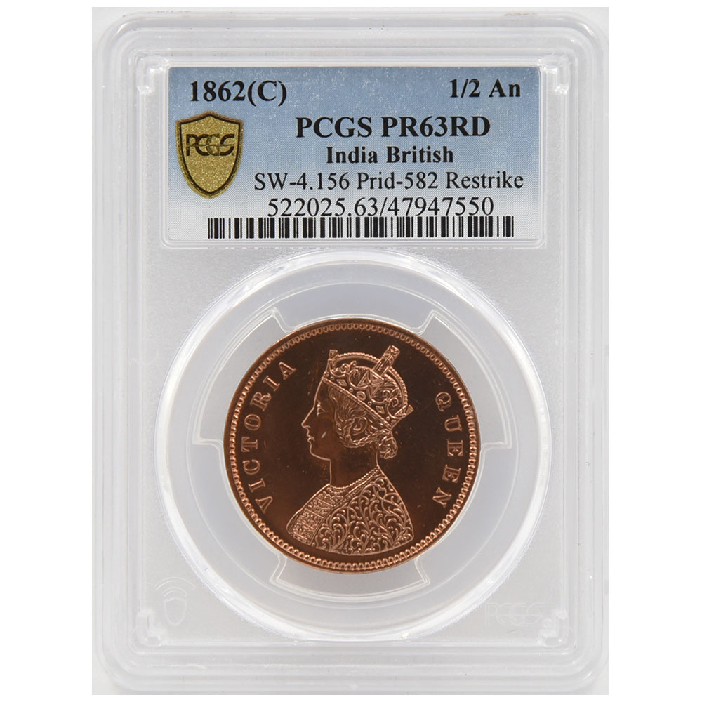 ヴィクトリア女王 銅メダル PCGS PR66 ヴィクトリア女王 銅メダル PCGS