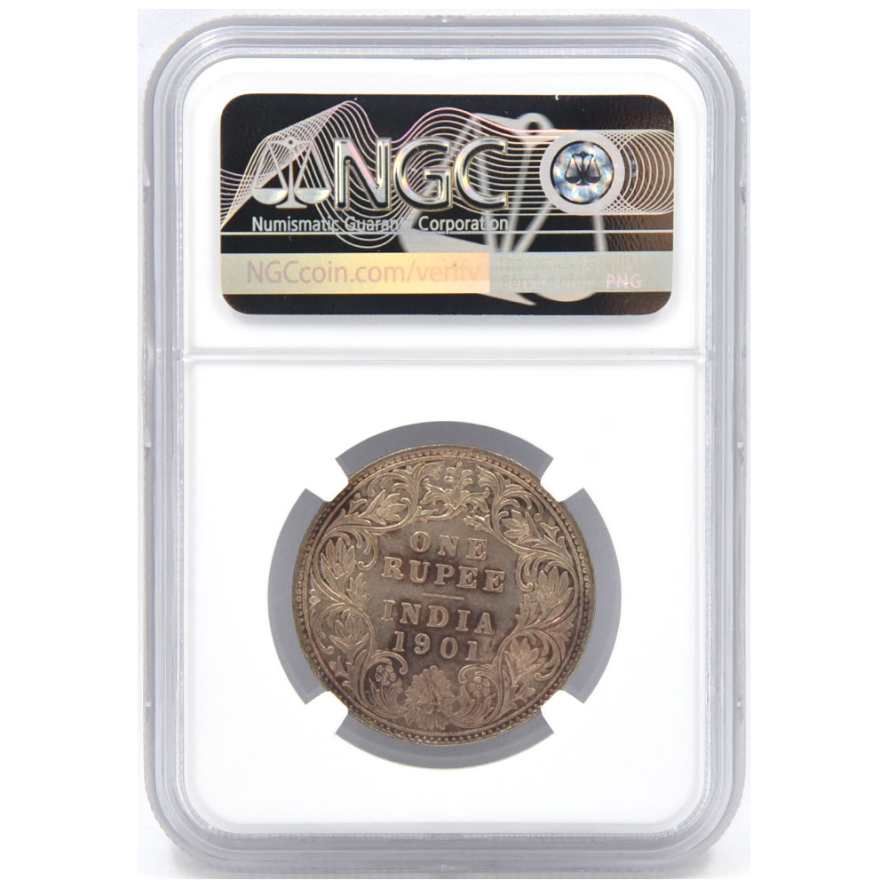 インド 【1890 英領インド ゴシッククラウン銀貨 ヴィクトリア D】1