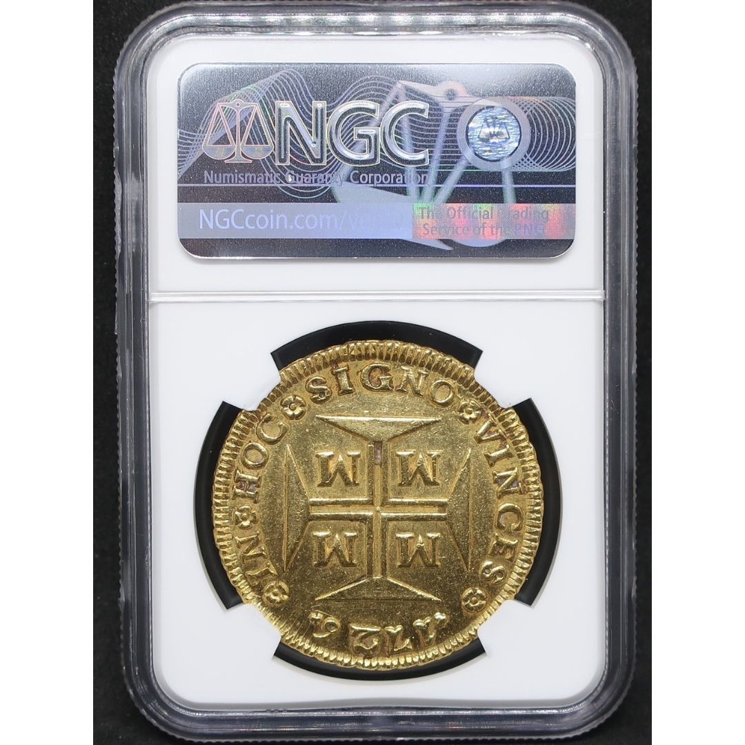 1726M ブラジル 20000レイス 超大型金貨 MS62 NGC – CoinBlessing