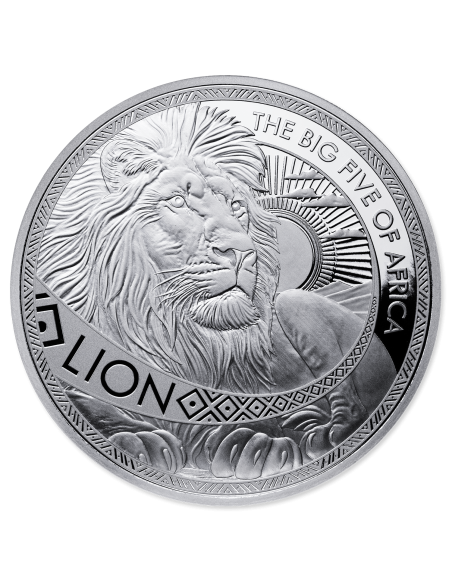 THE BIG FIVE OF AFRICA 5 x 1 Oz Silver Coin 25 Francs Burundi 2025