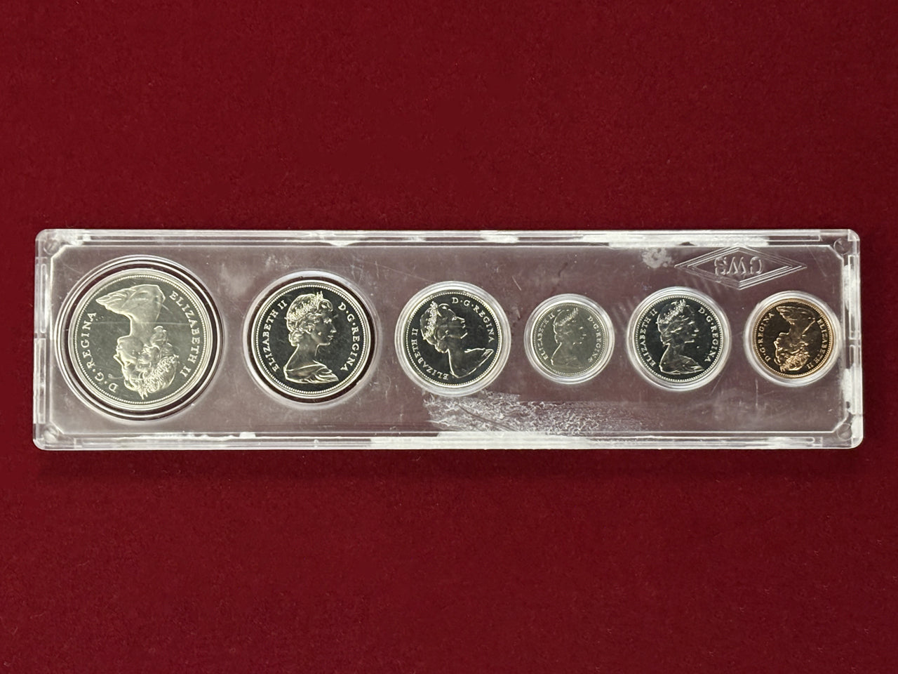 プルーフライク) カナダ連邦 コインセット 1965 カナダ】コインセット