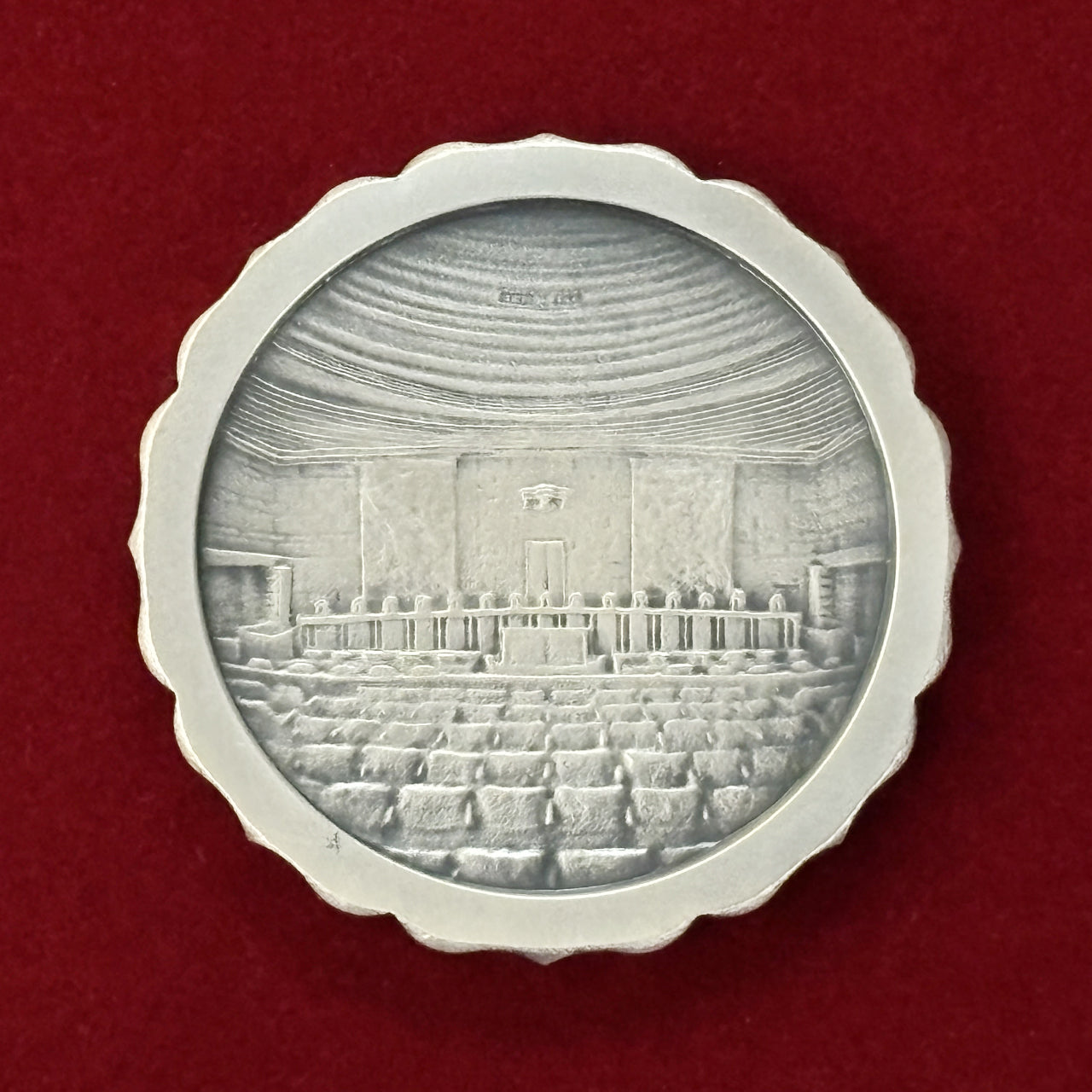 SV1000 純銀123.69☆ 1990年 裁判所制度百年 純銀メダル☆ 【日本