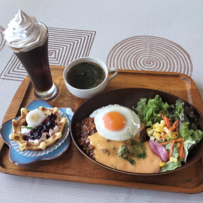 ランチセット 【cafeコテージKINZA 三重県津市 喫茶店】