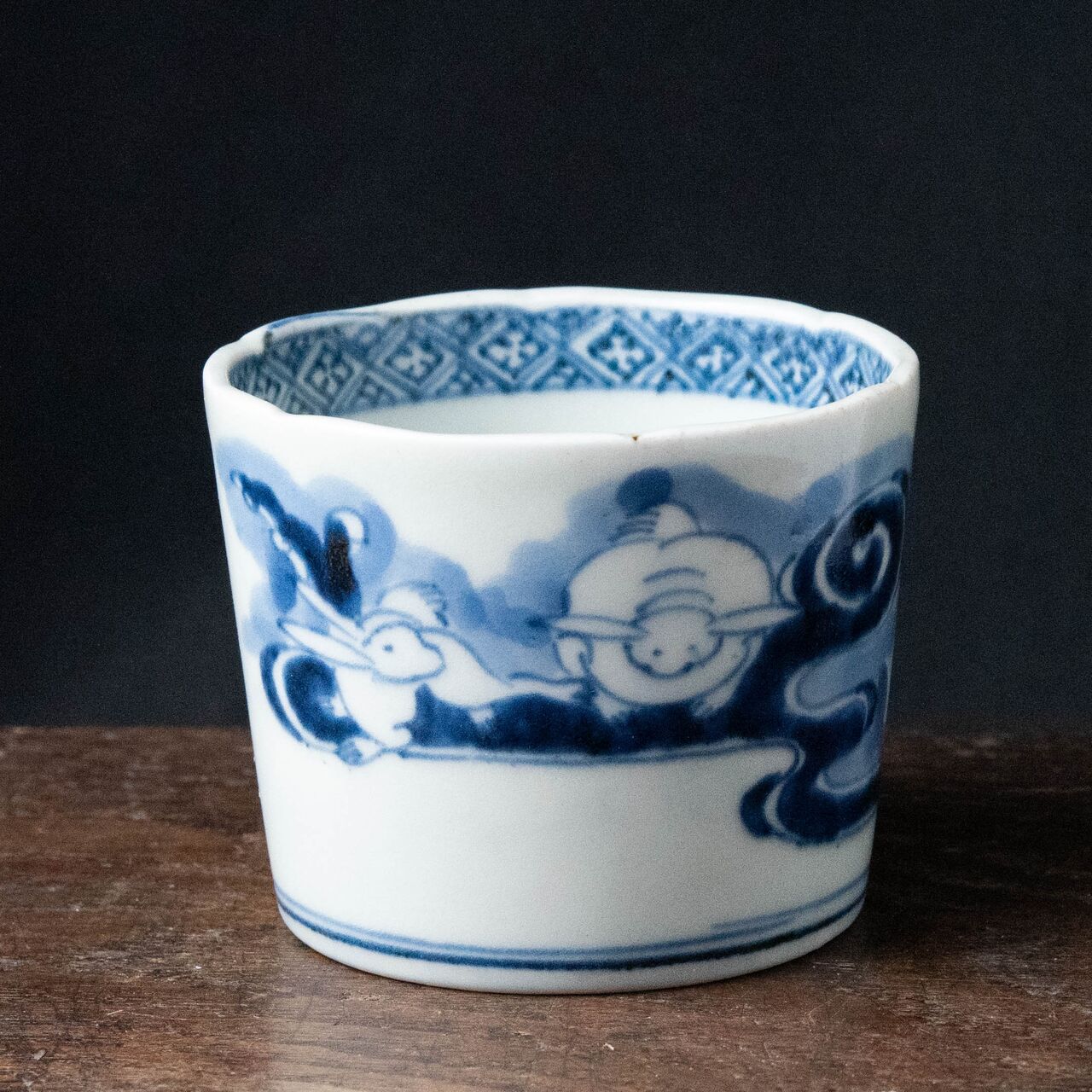 陶磁器 :: 古伊万里 波兎文 そば猪口 | COTTOU.JP 骨董の通販