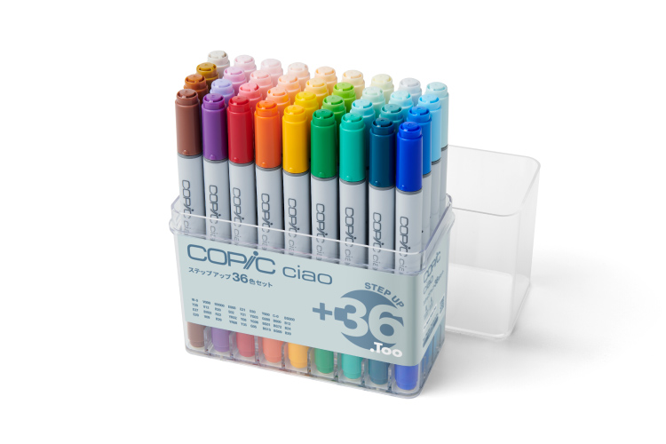 コピックチャオ 72色セット スタートセット マーカー COPIC ciao Copic