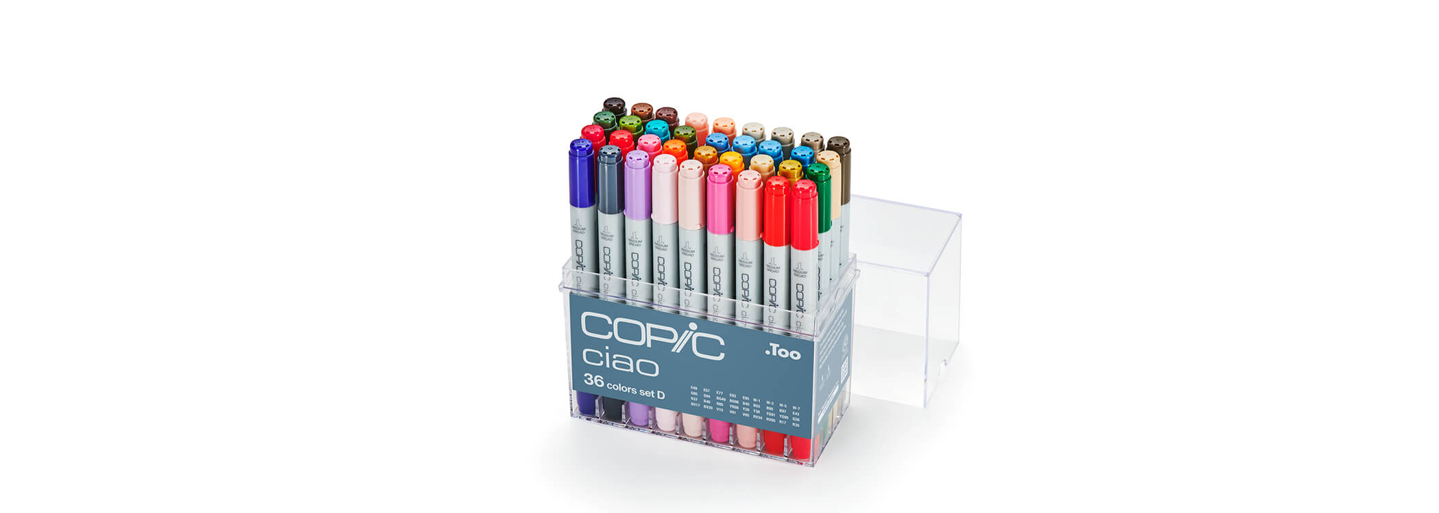 Copic Ciao 36 colors set D - COPIC Official Website