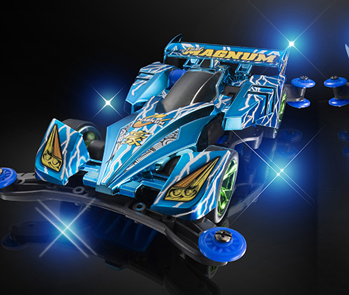アニキ】フルカウルミニ四駆「サイクロンマグナム ブルーメタリック