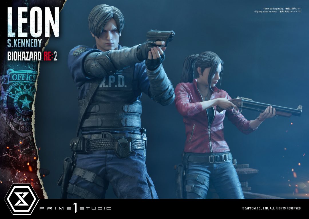 レオンとクレアが立体化！】ジオラマタイプのスタチュー「レオン・S