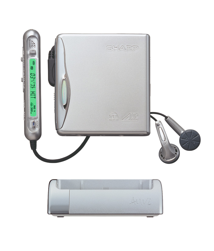 SHARP 1ビットポータブルMDプレーヤー MD-DS33-S # MD-DS33 SHARP 1