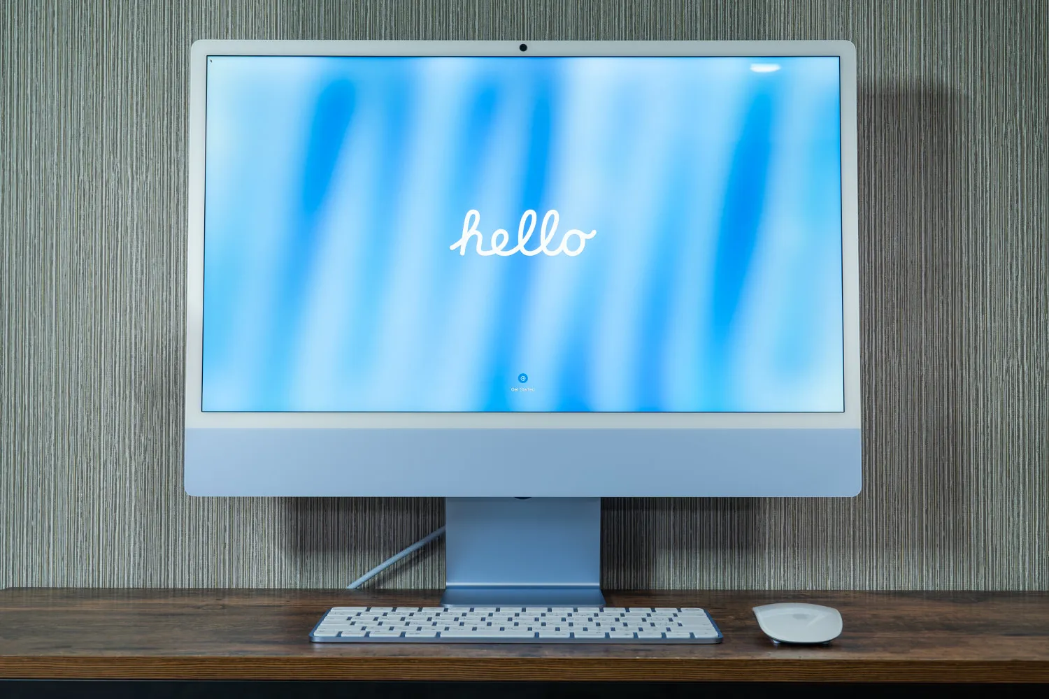 Apple iMac 24インチ ブルー 本体 Apple iMac 24インチ ブルー 本体