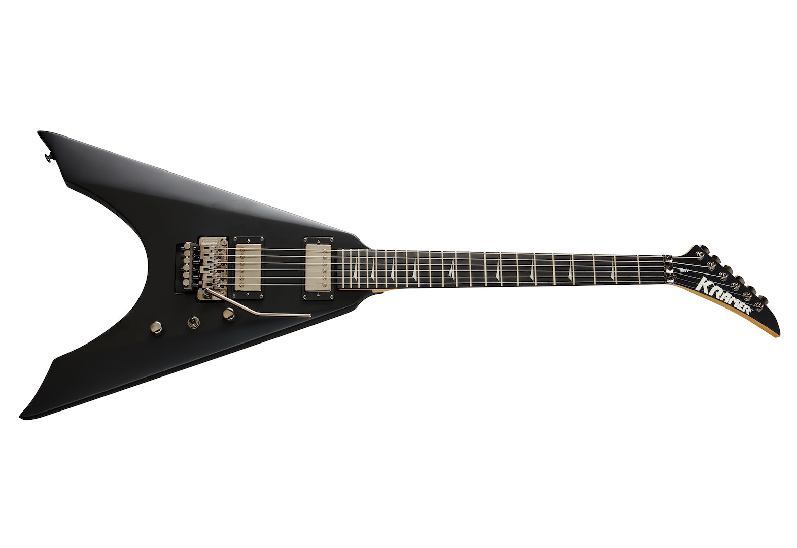 KRAMER NITE-V FLOYD ROSE - SATIN BLACK - ELECTRIC GUITAR Rockshop