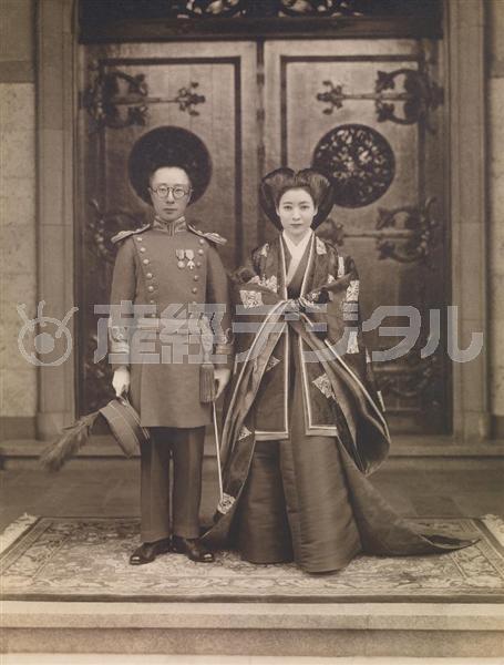 知之】旧中国写真 満州国皇帝 ラストエンペラー 愛新覚羅 溥儀と皇后