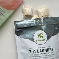 ページ 1 - レビュー - Grab Green, 3-in-1 Laundry Powder Detergent