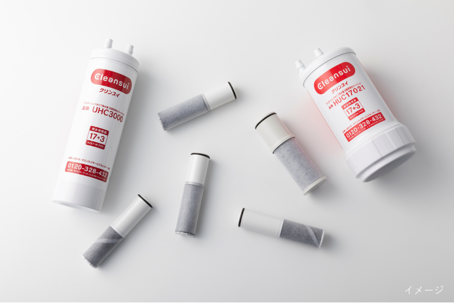 新品クリンスイ PURE SHOWER本体＋カートリッジ10個 クリンスイ浄水