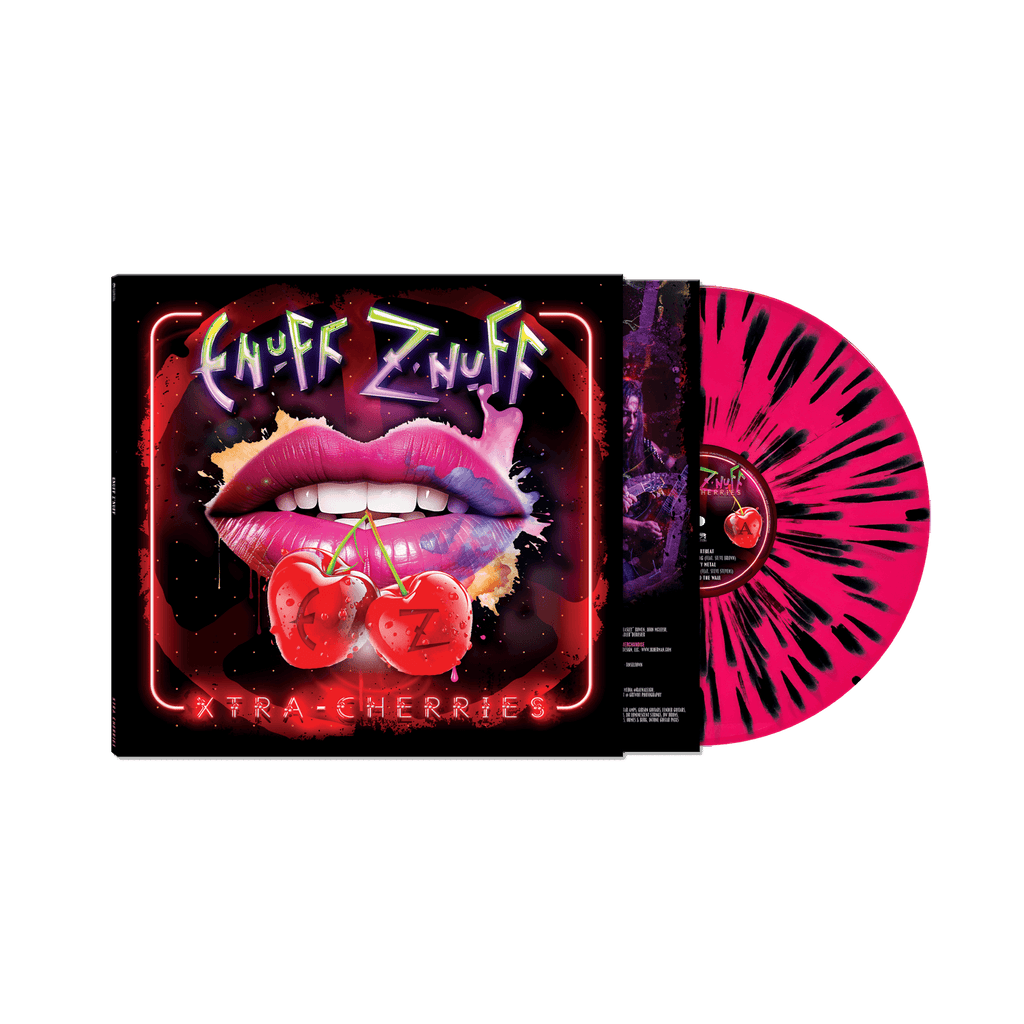 Enuff Z'nuff - Xtra Cherries (Black/Pink/Splatter Vinyl LP