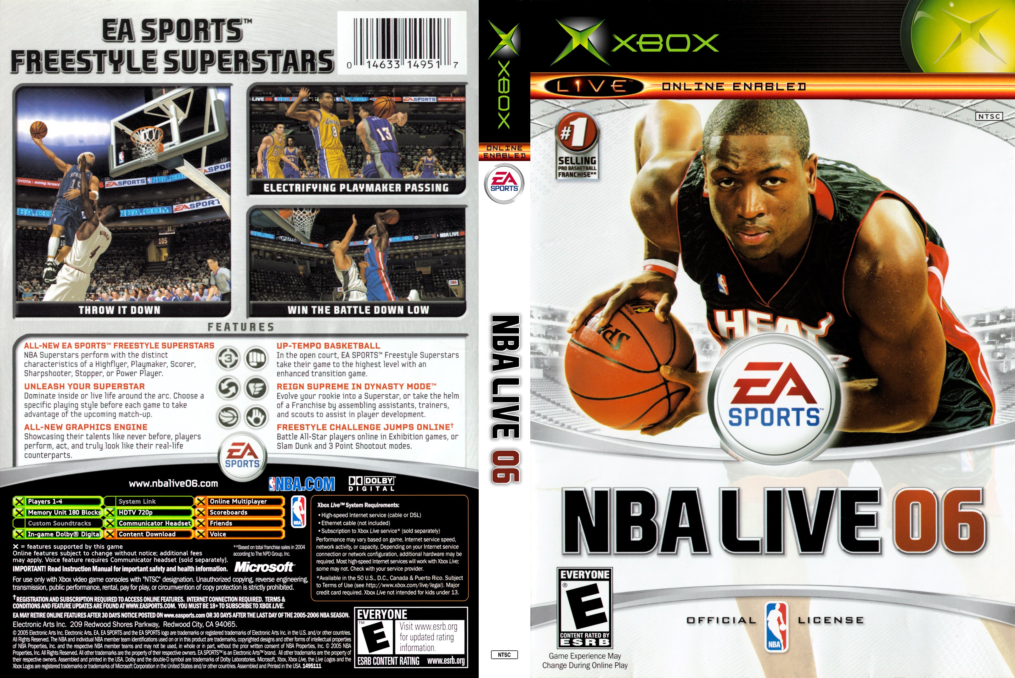 NBA Live 06 C Xbox | Clarkade