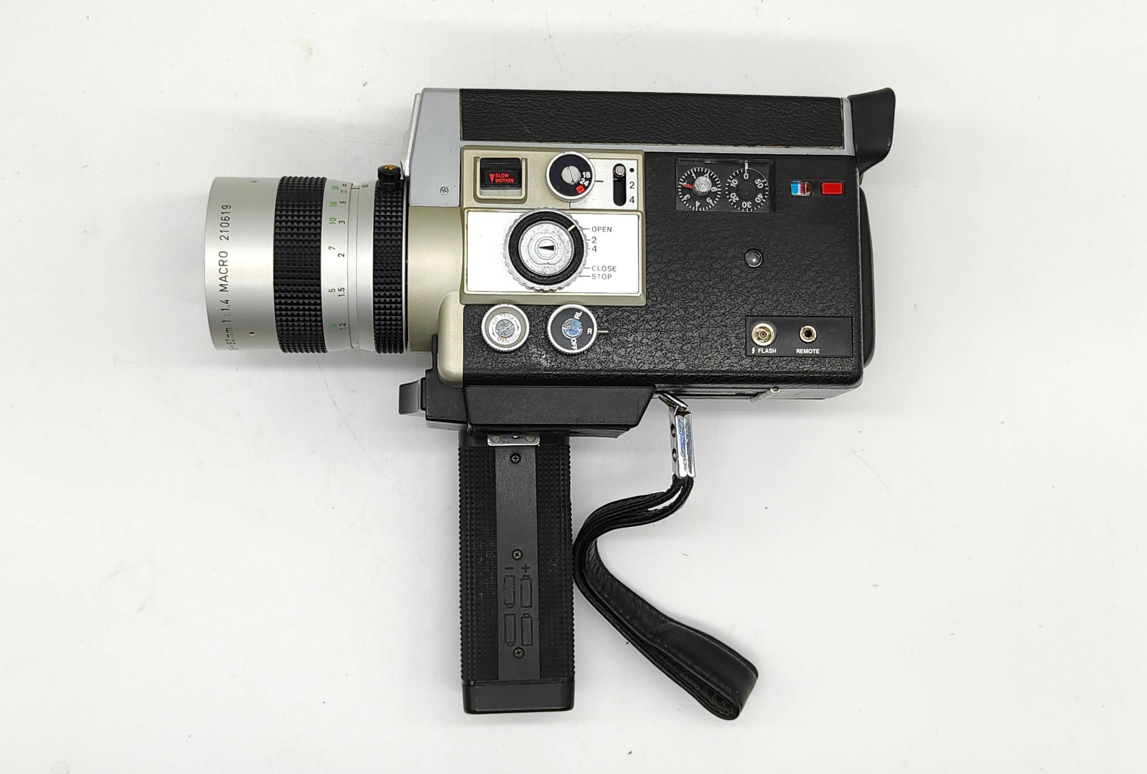 FILM TESTED Canon Auto Zoom 814 Electronic Super-8 movie camera