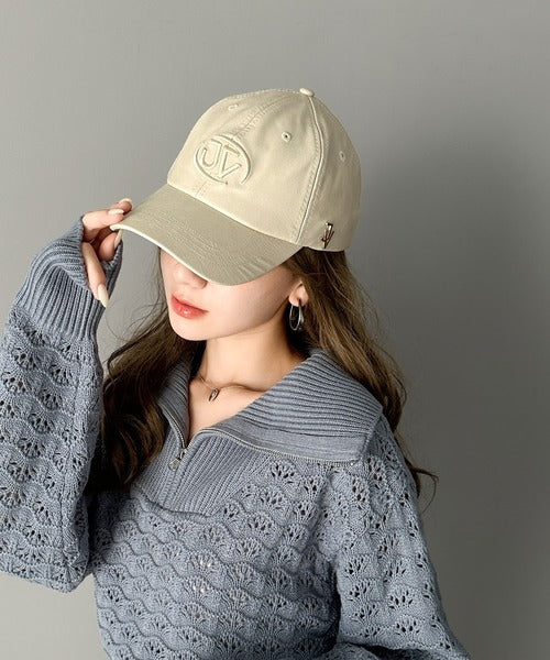 Javaジャバコラボ》インパクトを与える主役キャップ。フェイクレザー