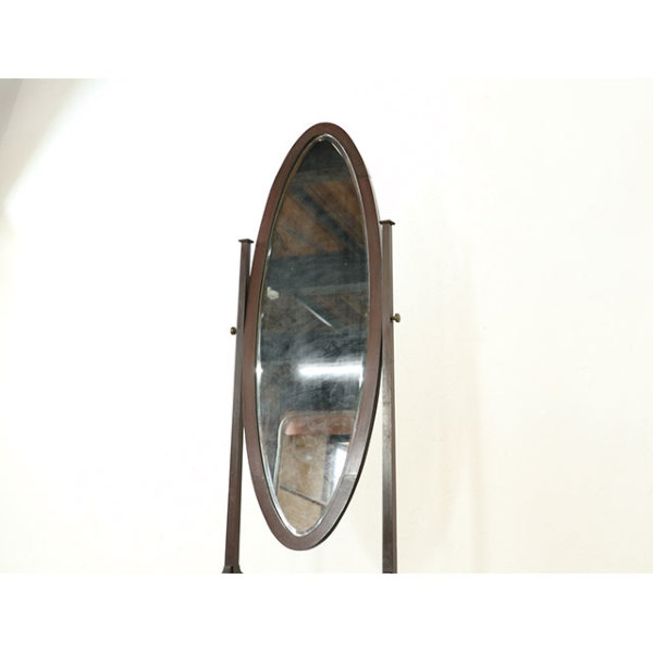 1930年頃 マホガニー材 イギリス アンティーク・ミラー antique58766