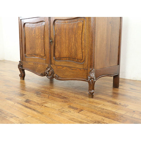 1920年頃 オーク材 フランス アンティーク・キャビネット antique65331