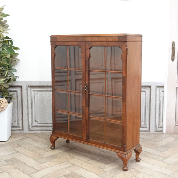 イギリス アンティーク家具 オープンブックケース 1930年頃 745A