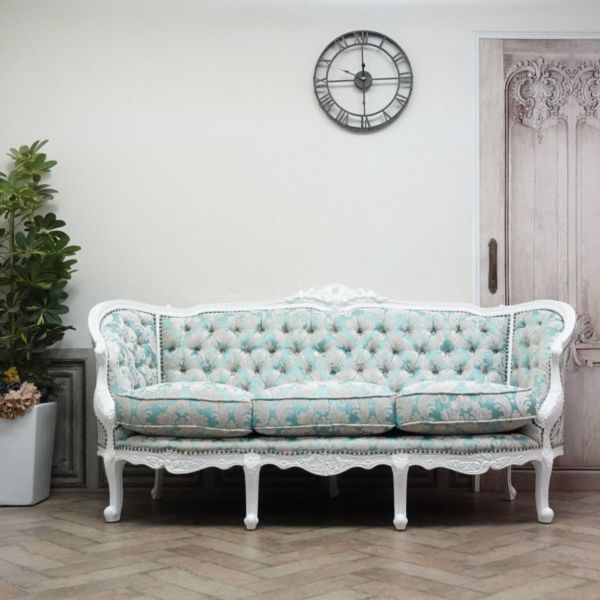 3人掛けソファ・アンティークテイスト 1008-3-18F66B 新着アンティーク