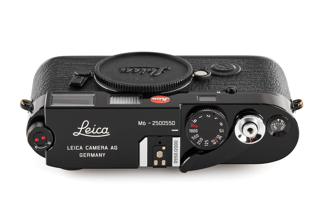 Leica M6 TTL 0.72 black paint Millennium 10442 | 35683,1