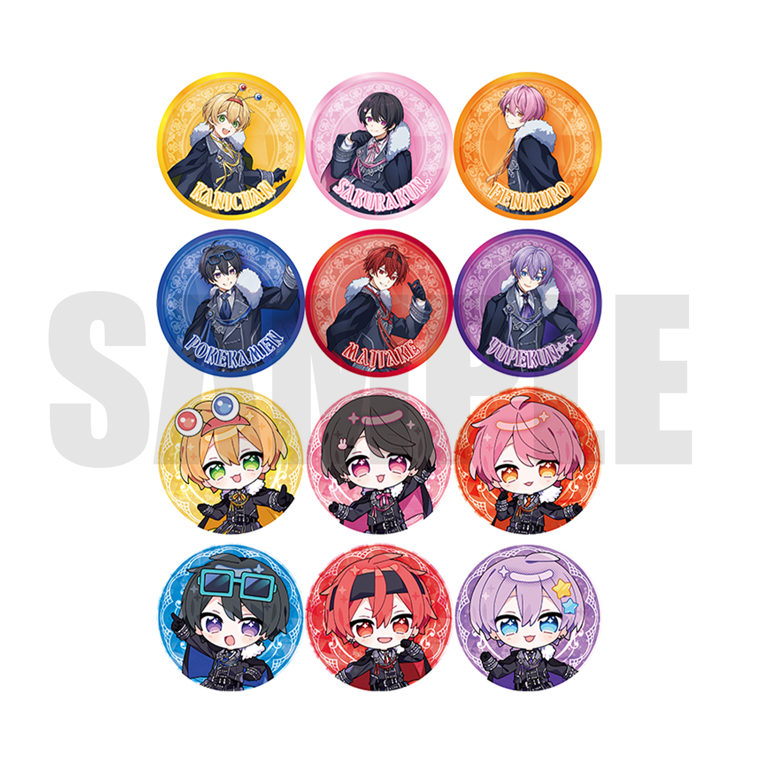 ちょこらび ゆぺくん 缶バッジ おみくじ GOODS(販売商品) | ちょこら