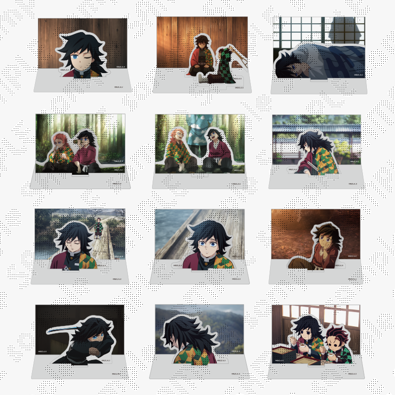 鬼滅の刃 ブロマイドくじ 冨岡義勇 立志編 ufotable dining 鬼滅の刃