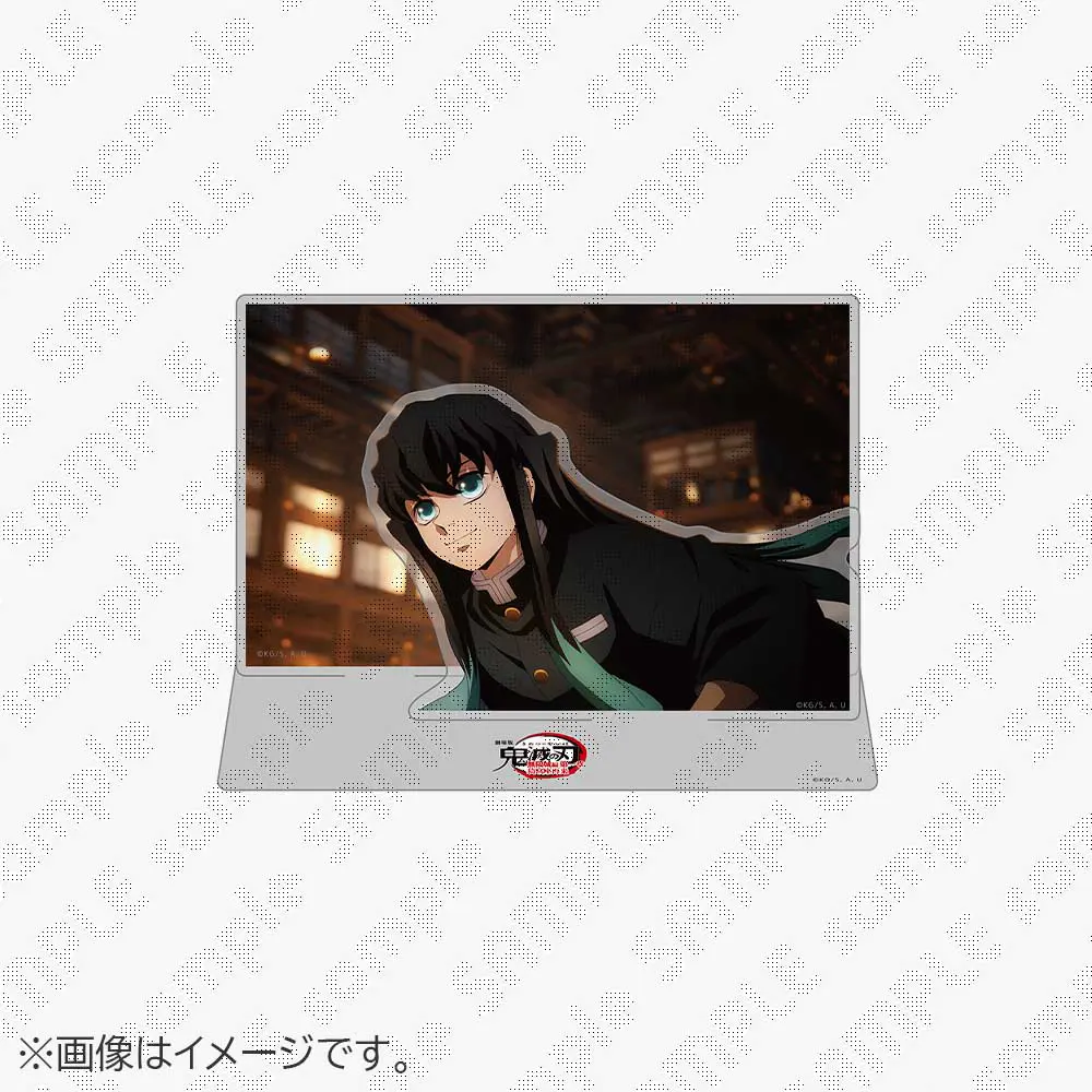 鬼滅の刃 時透無一郎 SEGA セガコラボカフェ アクスタ キーホルダー