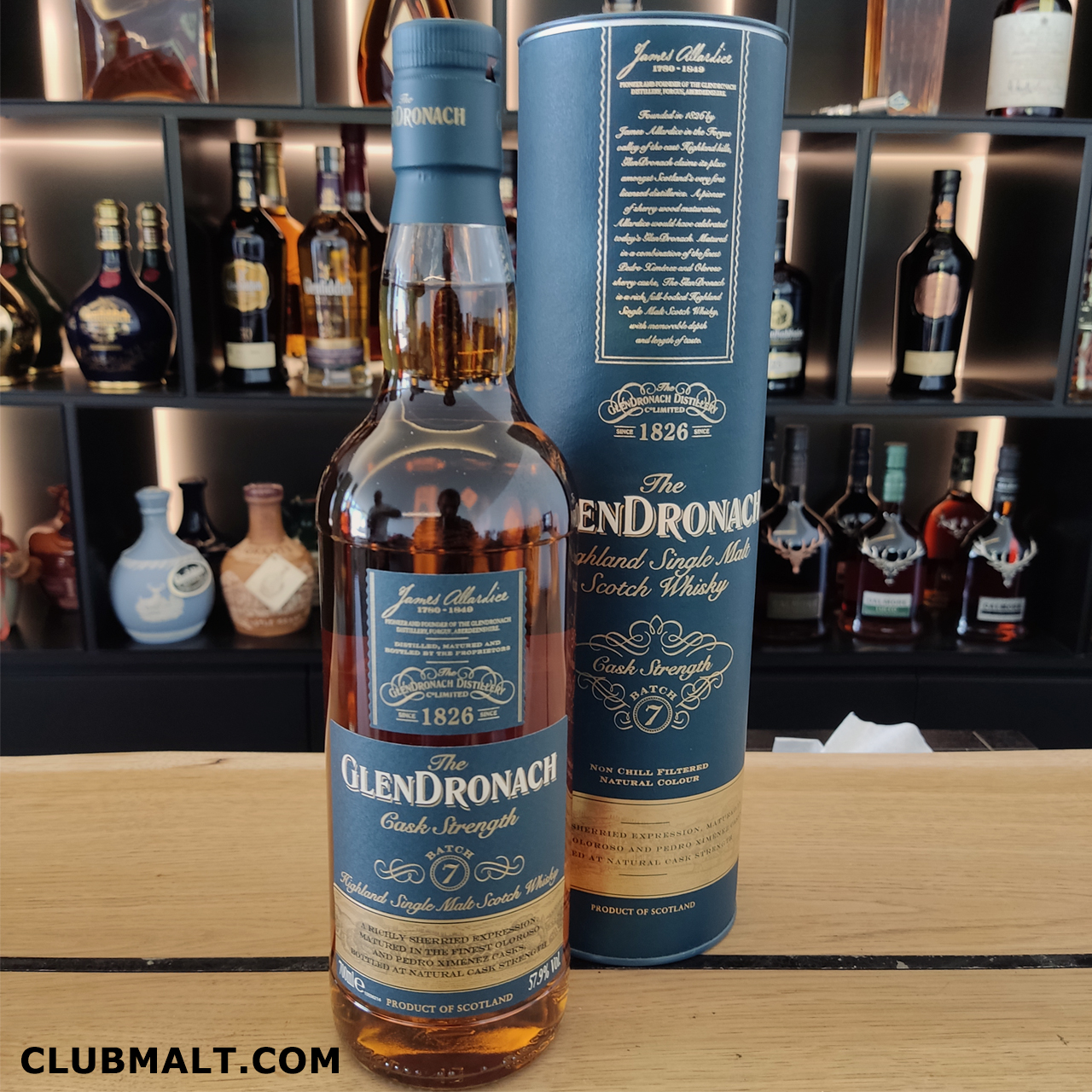 THE GLENDRONACH CASK STRENGTH BATCH 7 70CL - CLUB MALT