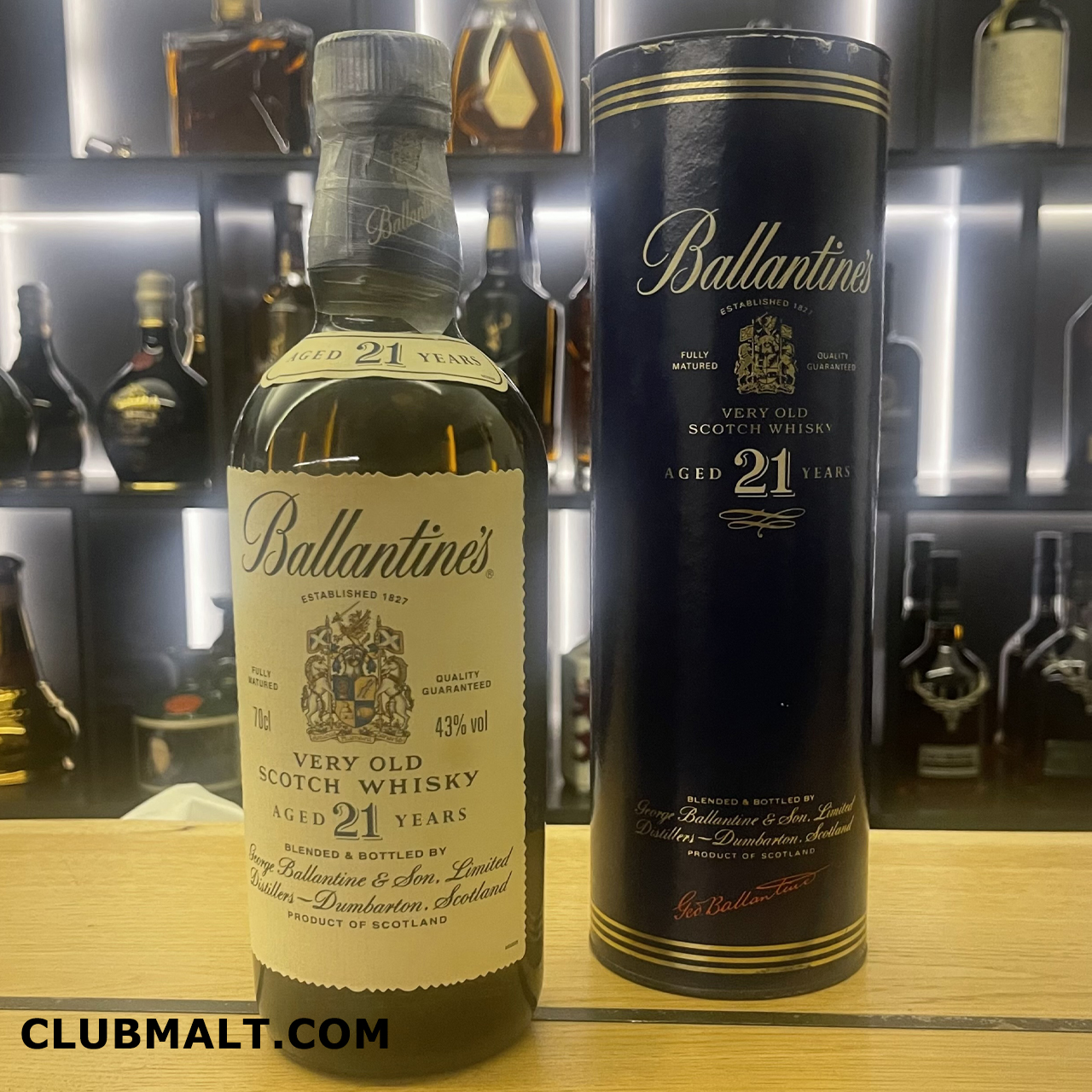 BALLANTINE'S SCOTCH WHISKY 21Y 70CL - CLUB MALT