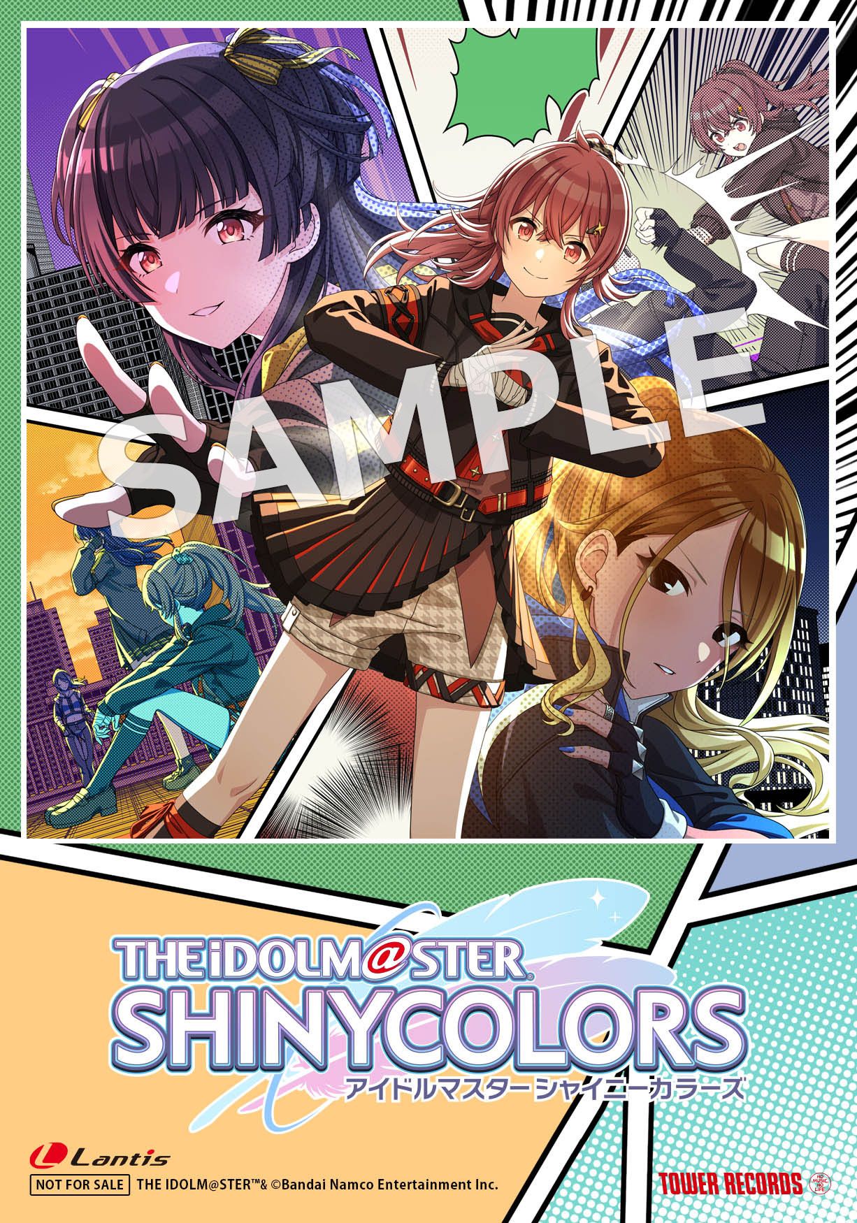 アイドルマスター シャイニーカラーズ B2告知ポスター めたもる交響曲