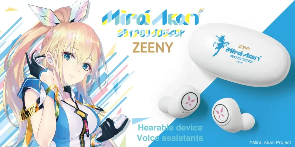 鈴原るるコラボレーションイヤホン 完全受注生産品】Zeeny Lights