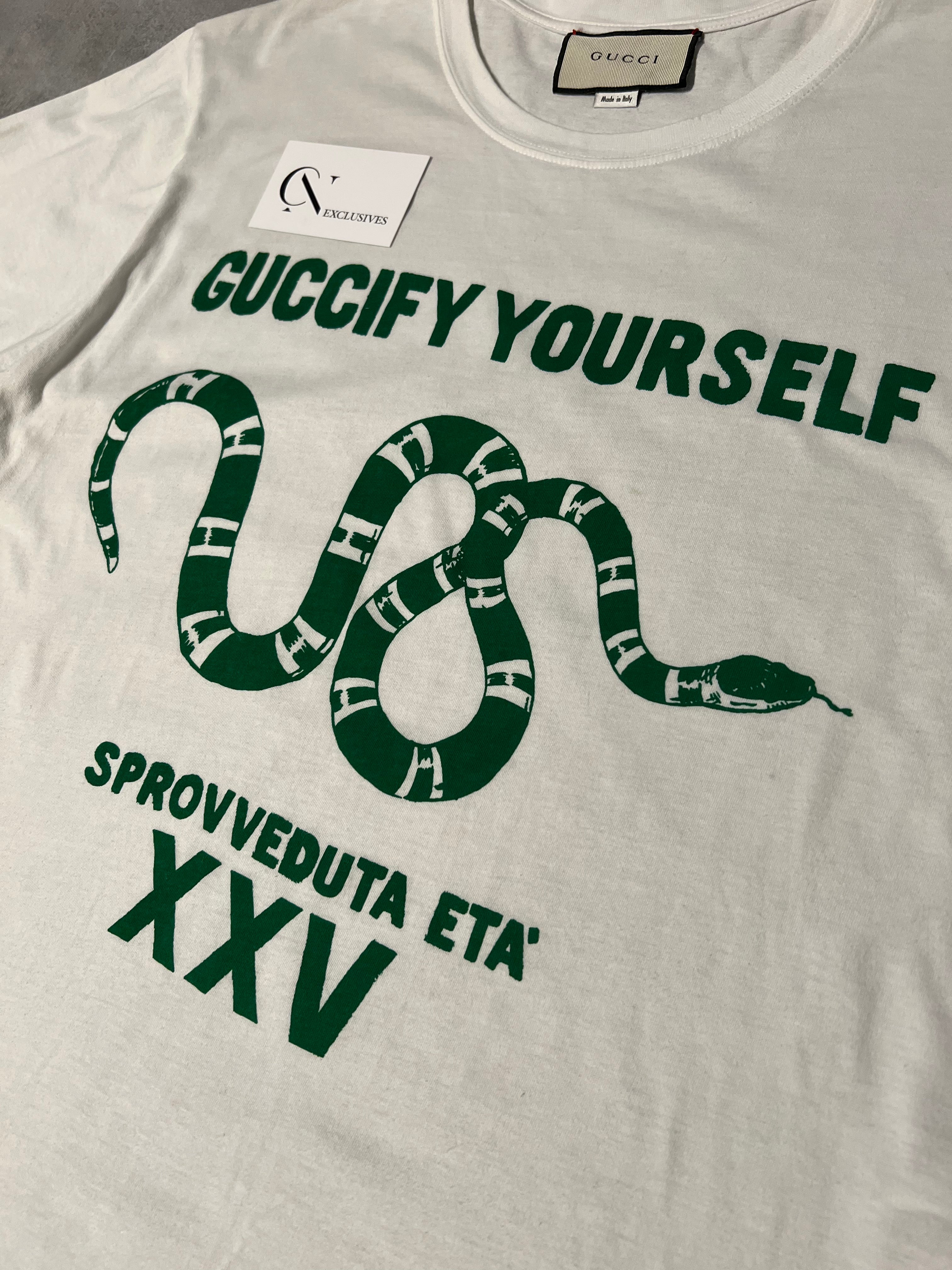 GUCCI GUCCIFY YOURSELF T SHIRT Gucci Guccify Yourself T Shirt