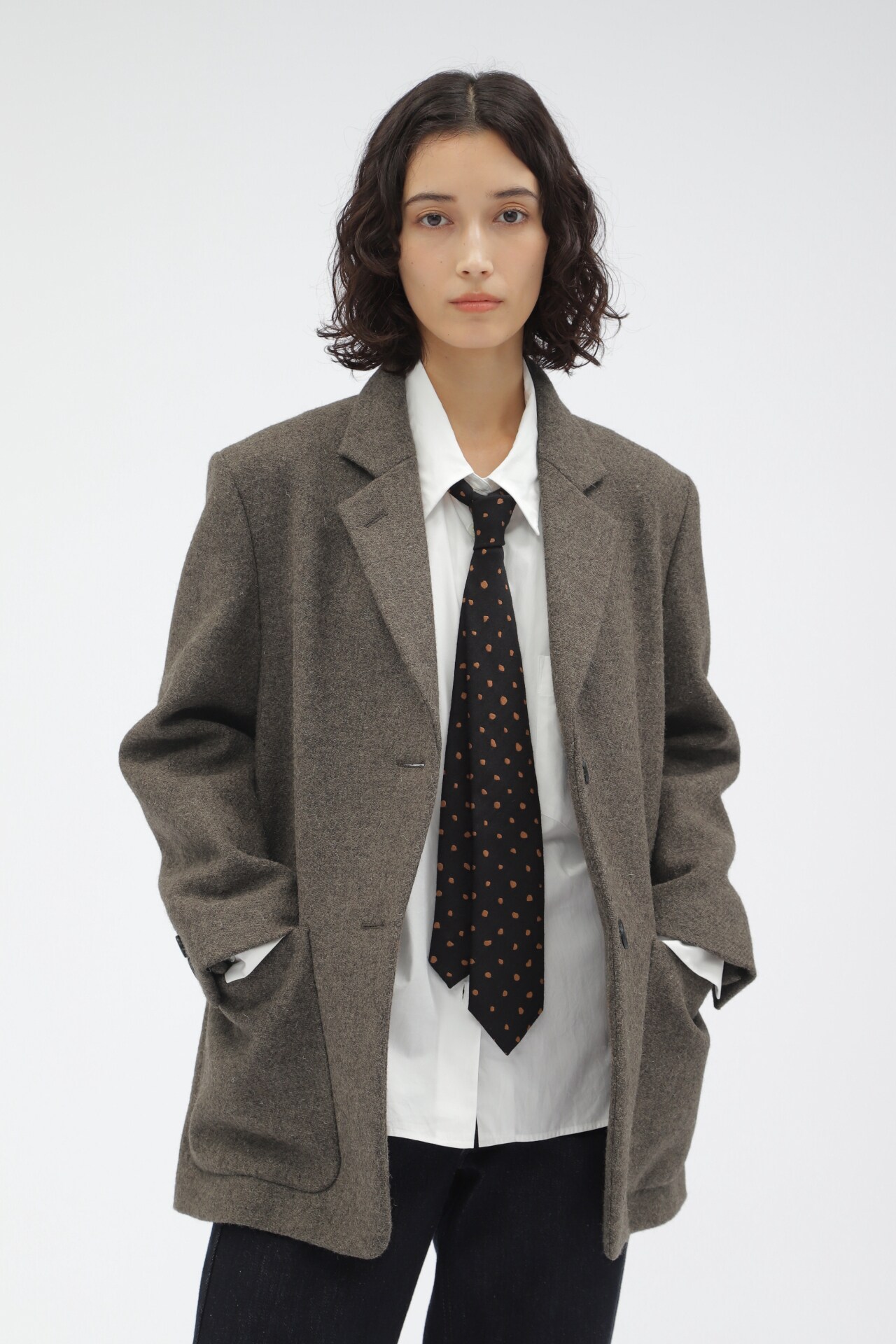 21AW】マーガレットハウエル チェスターコート Ⅱ MARGARET HOWELL