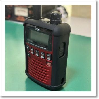 OHM-SJ-06 IC-R6専用シリコンジャケット シリコンジャケット作りました